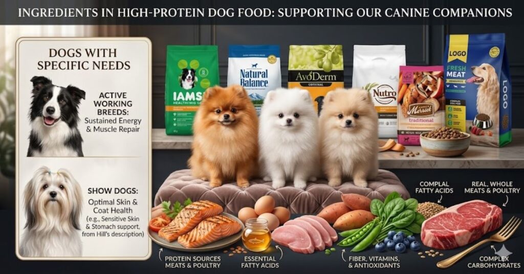 ingredients found in high protein 