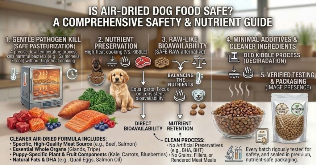 is air dried dog food safe