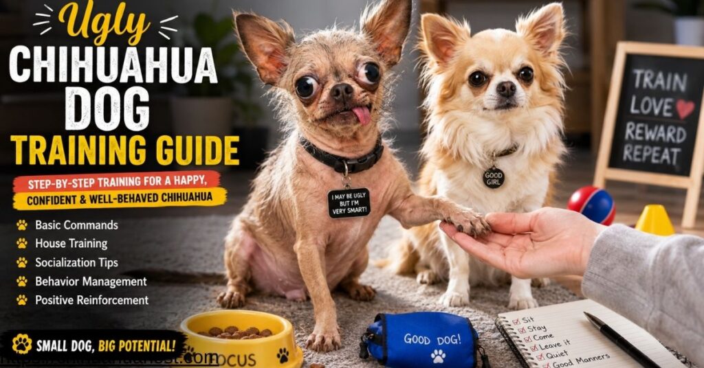 Ugly Chihuahua Dog| Complete Owner Guide dog training guide