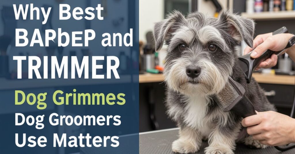 why best barber dog groomers use matters