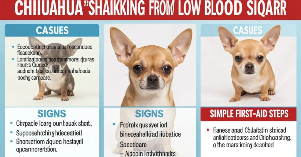 Why Do Chihuahuas Shake? Causes and Easy Solutions shake because of low blood sugar