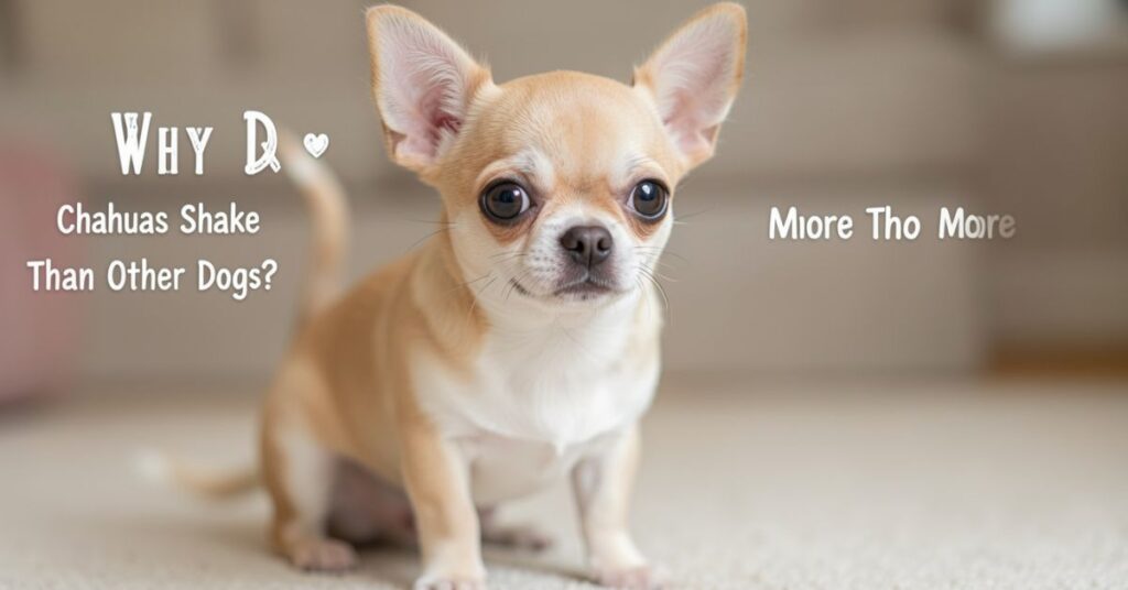 Why Do Chihuahuas Shake? Causes and Easy Solutions shake more than other dogs