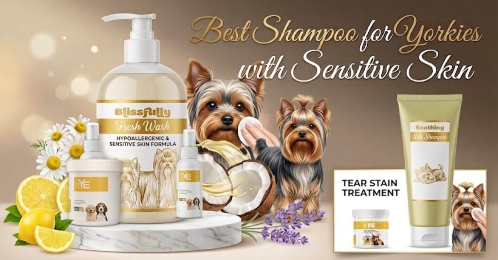Best Shampoo for Yorkies: Complete Guide to Healthy and Shiny Coats yorkies with sensitive skin