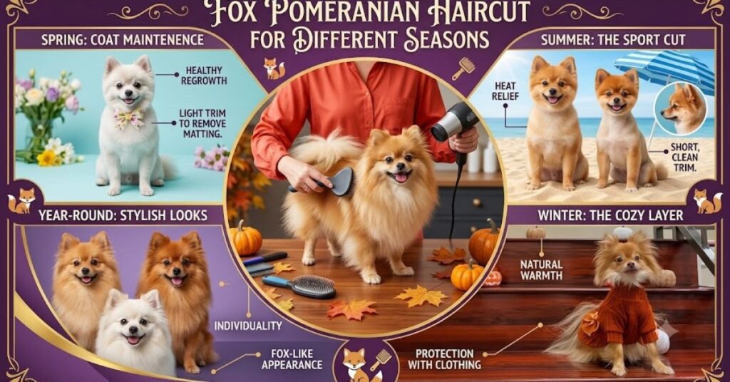 haircut for different season