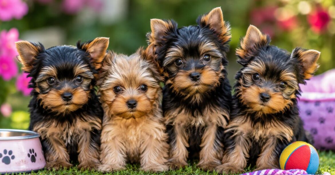mini yorkie puppies complete care, size, price & buying guide