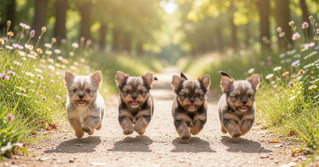 mini yorkie puppies feeding guide
