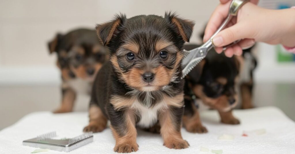  puppies grooming
