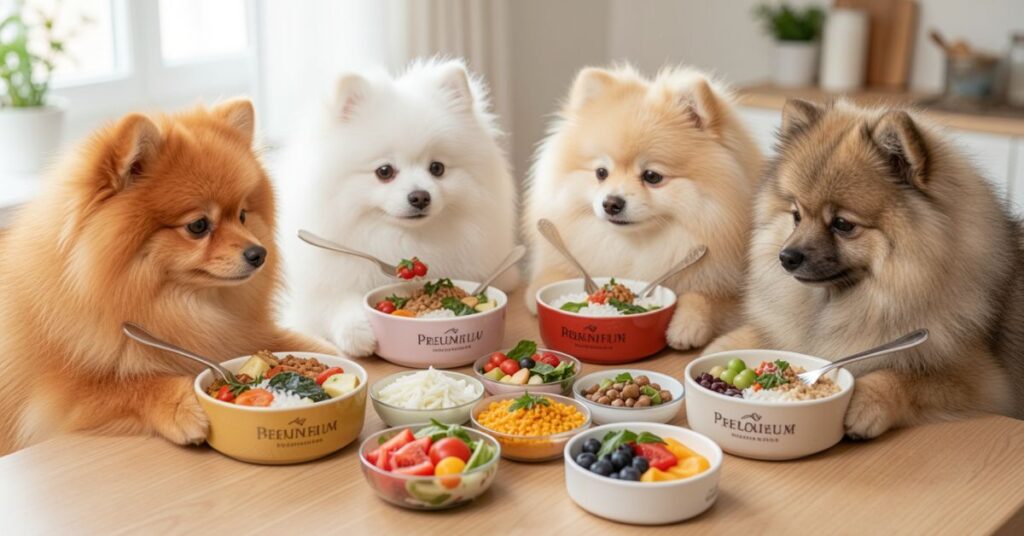 pomeranian dog breeds diet and nutrition