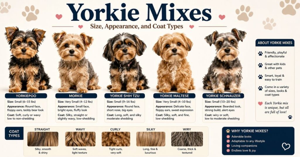 size, appearance, and coat types