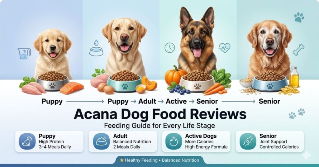 reviews feeding guide for every life stage