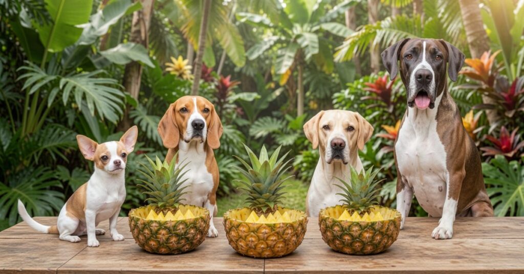 Can Dogs Eat Pineapple? Complete Guide for Dog Owners pineapple based on their size