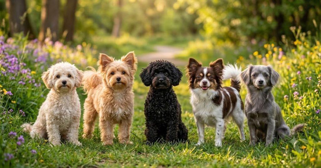chihuahua poodle mix appearance and coat types