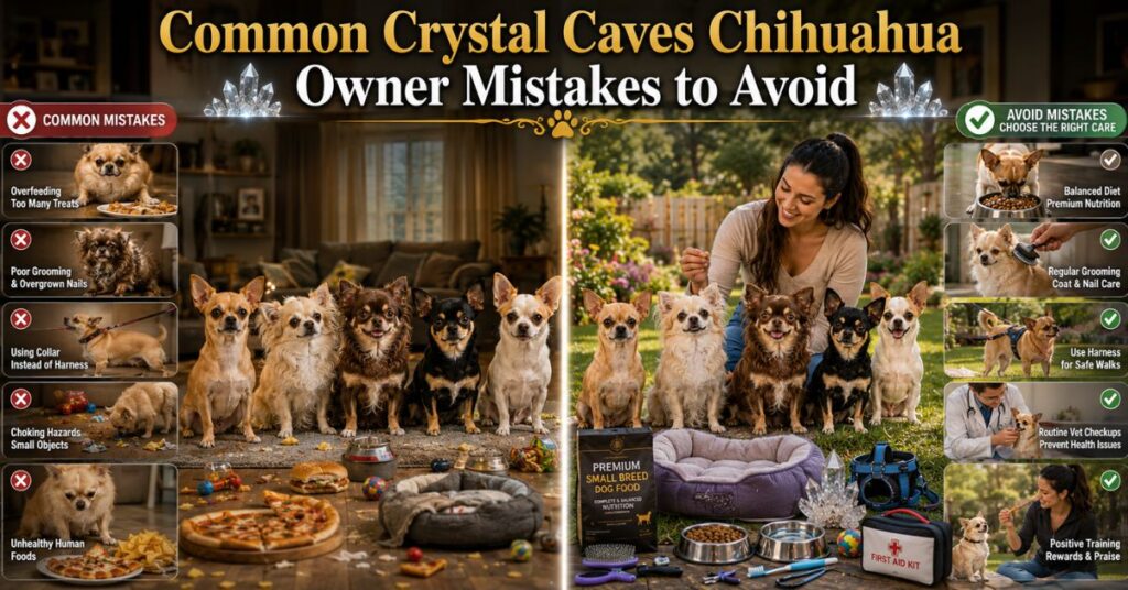 common crystal caves chihuahua owner mistakes to avoid