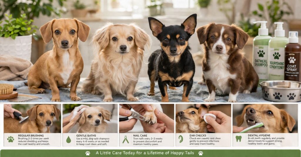 dotson chihuahua mix dog grooming and coat care
