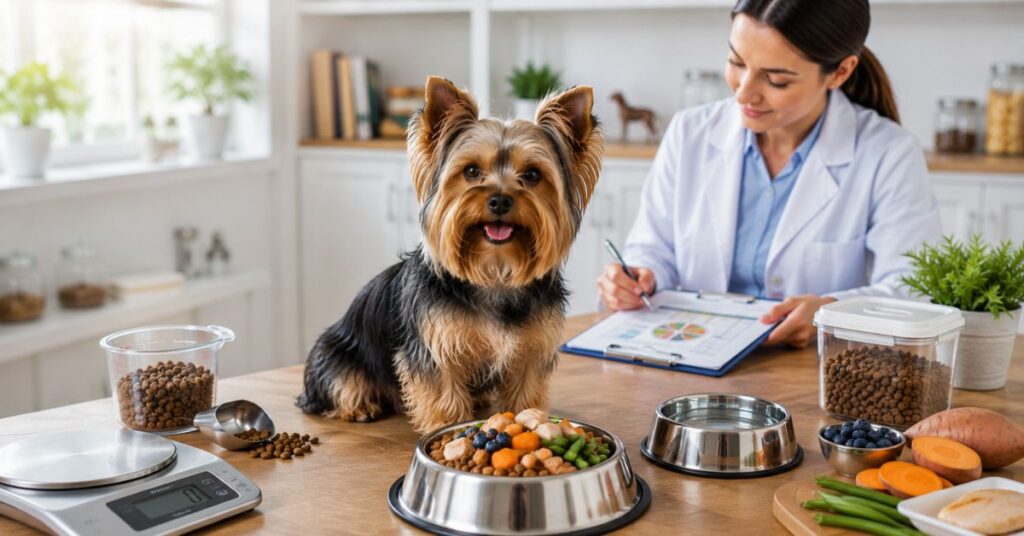 How Big Do Yorkies Get? Full-Grown Size Guide (2026) feeding guidelines for a big yorkie