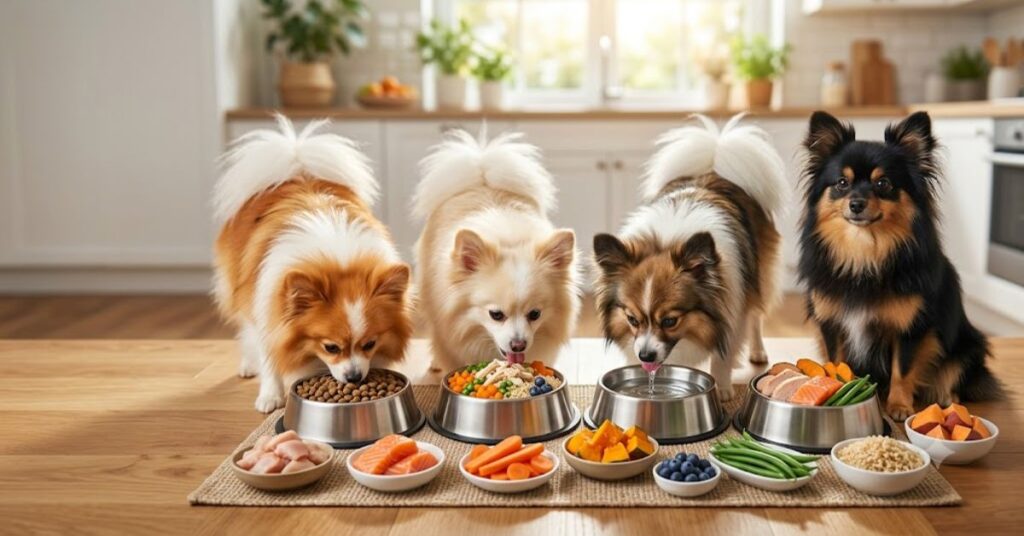 Papillon Pomeranian Mix| Complete Care and Breed Guide mix diet and nutrition
