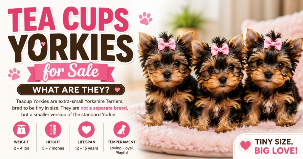  yorkies for sale what are they