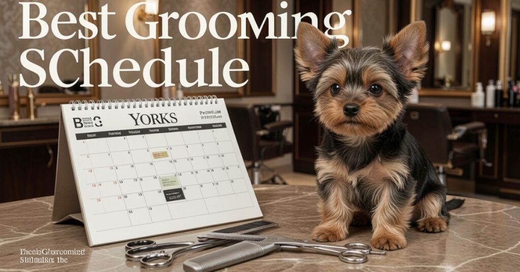 best grooming schedule