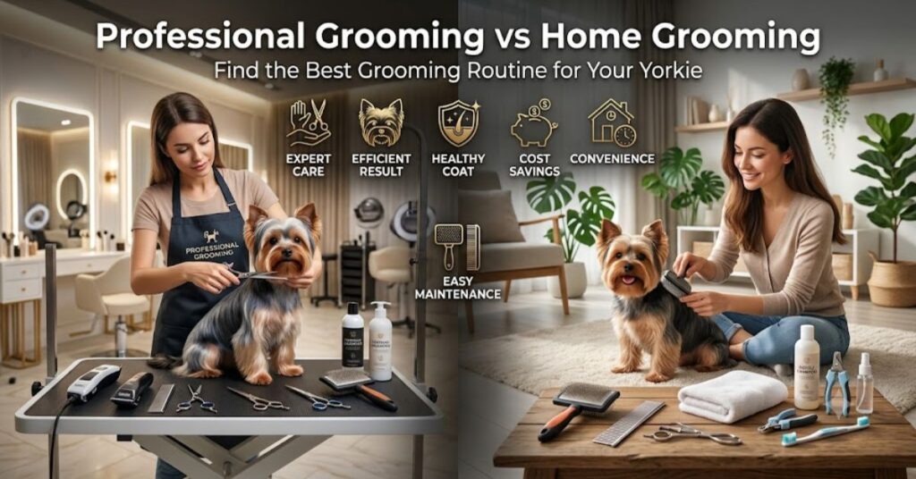 styles professional grooming vs home grooming