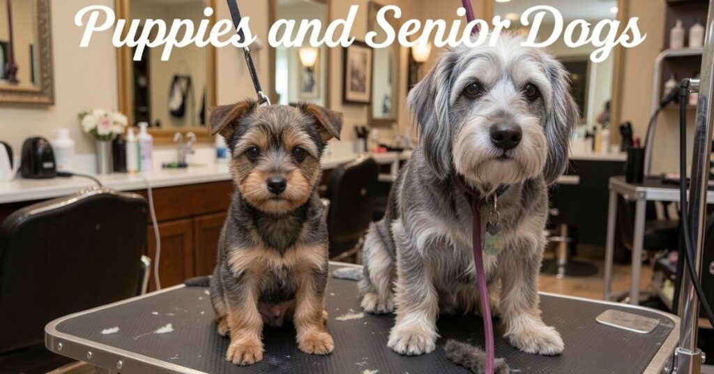 yorkie grooming styles puppies and senior dogs