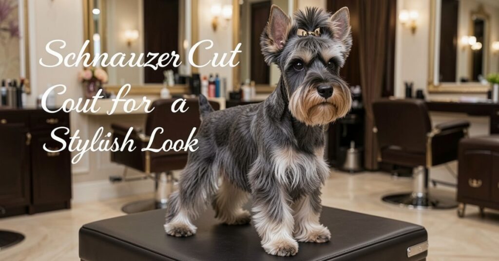 schnauzer cut for a stylish look